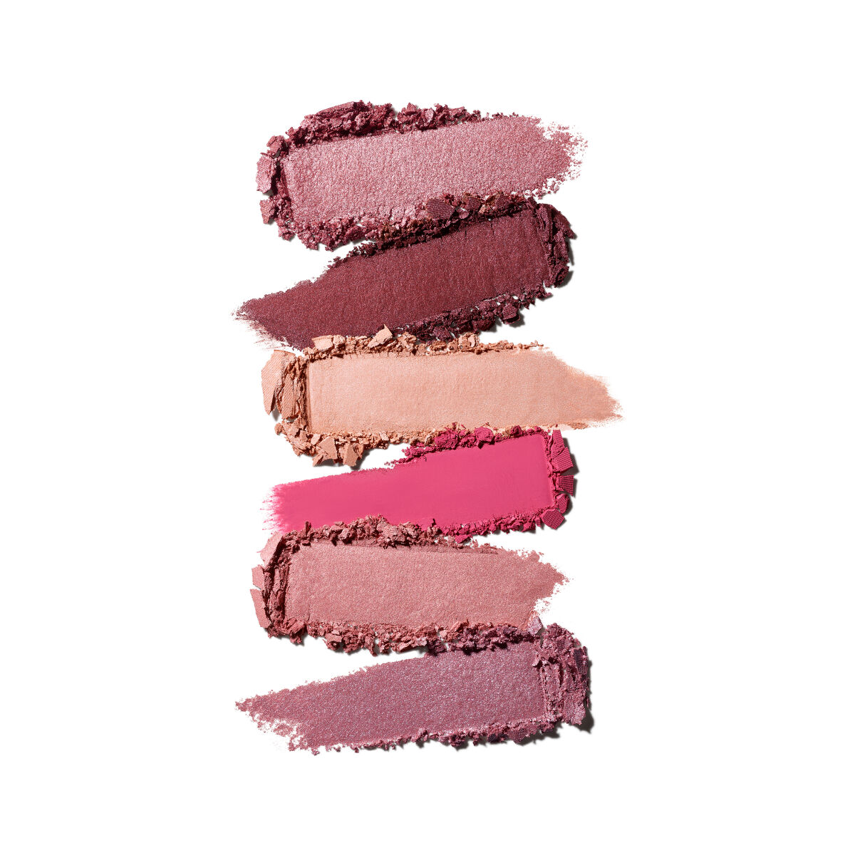 コネクト イン カラー アイシャドウ パレット × 6 ローズ レンズ