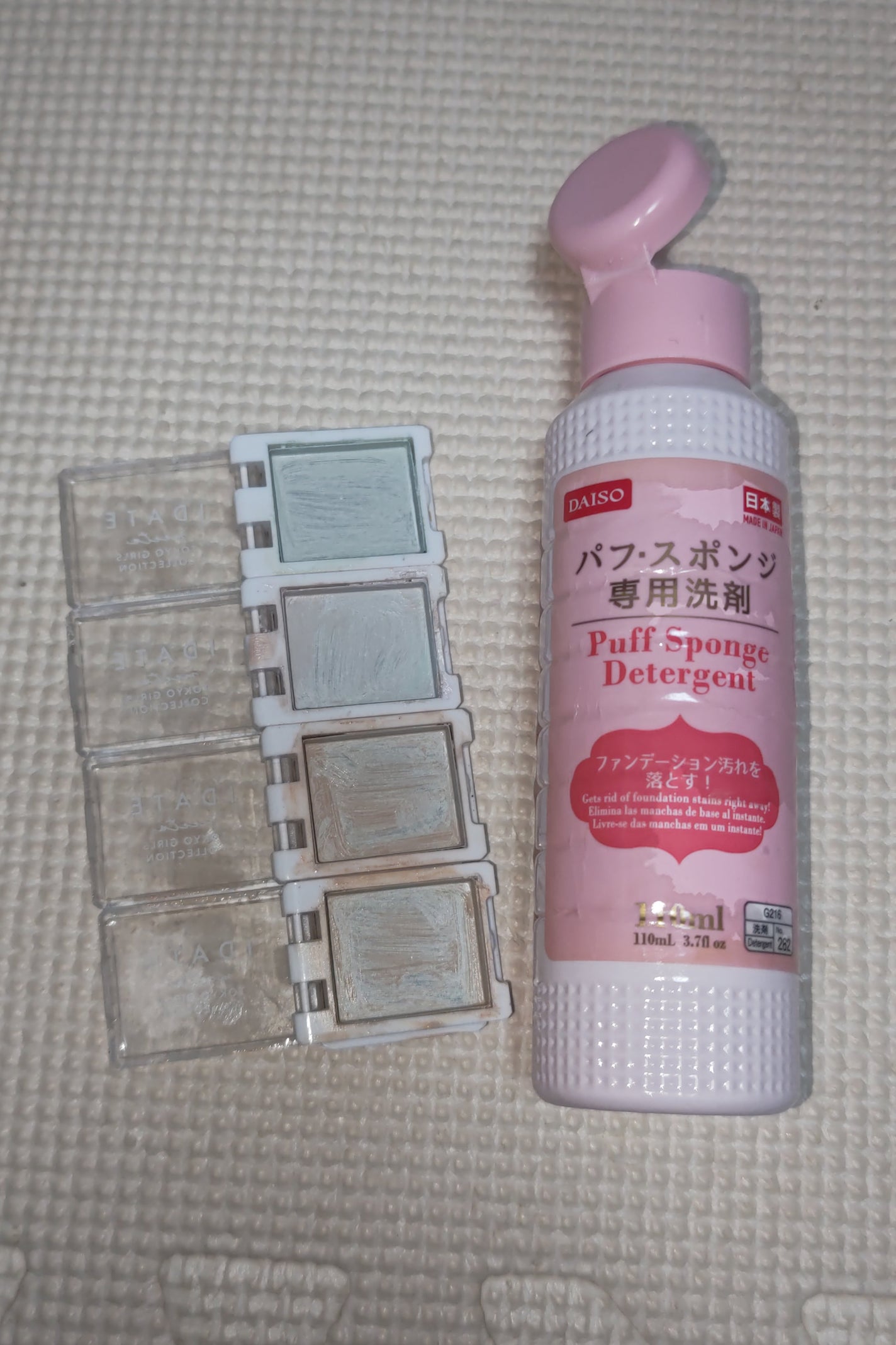 パフ・スポンジ専用洗剤/DAISO/その他化粧小物を使ったクチコミ(1枚目)