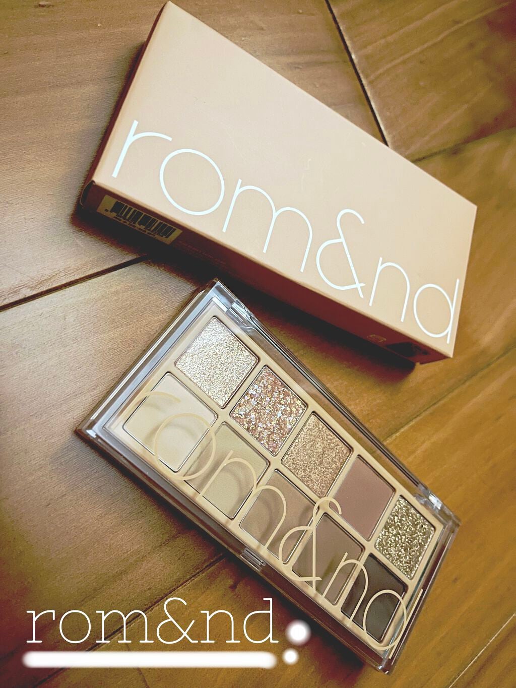 ベターザンパレット/rom&nd/アイシャドウパレットを使ったクチコミ(1枚目)