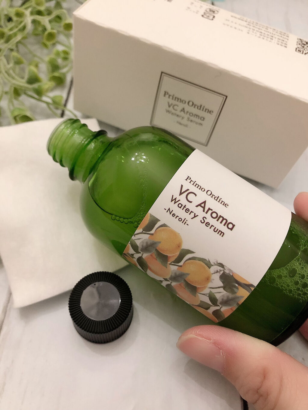 VCアロマ ウォータリーセラムN（ネロリ）/プリモディーネ/化粧水を使ったクチコミ（3枚目）