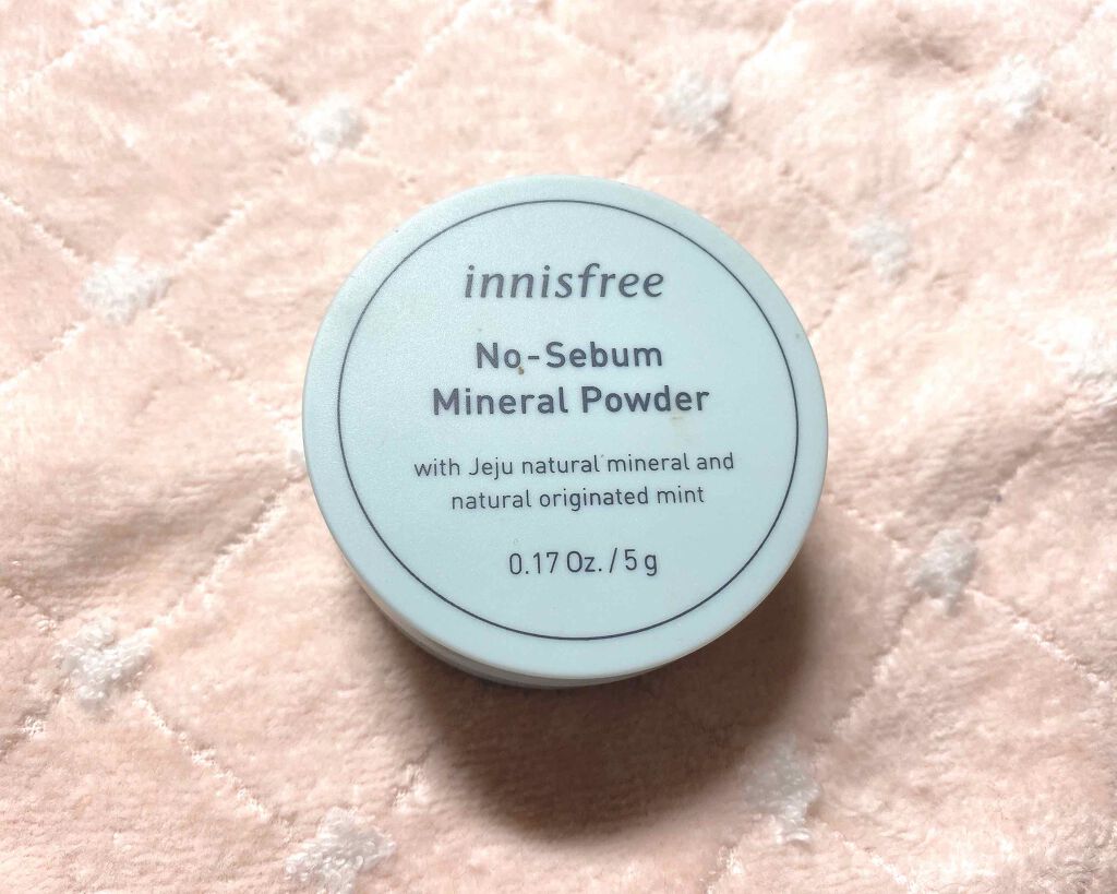 ノーセバム ミネラルパウダー/innisfree/ルースパウダーを使ったクチコミ（1枚目）