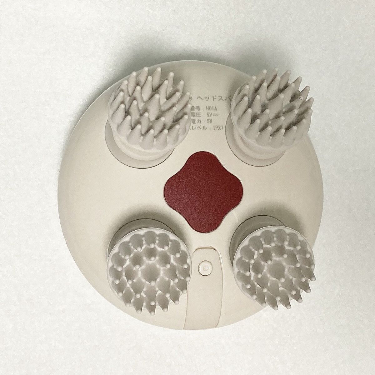 ヘッドスパ 電動頭皮ブラシ/yete/ヘッドマッサージャーを使ったクチコミ（3枚目）