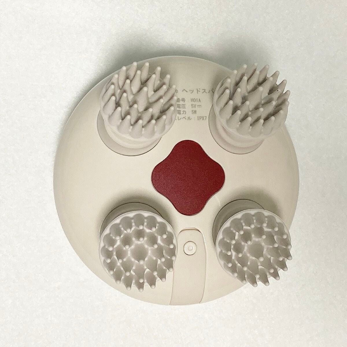 ヘッドスパ 電動頭皮ブラシ/yete/ヘッドマッサージャーを使ったクチコミ(3枚目)