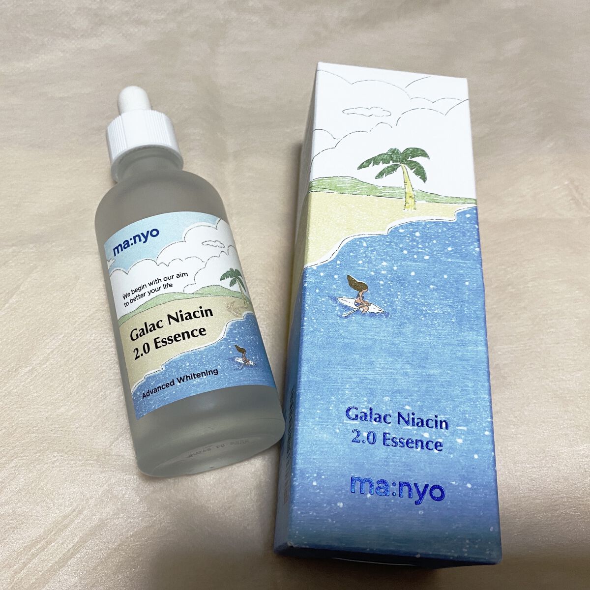 ガラクトミーエッセンスクリーム/manyo/フェイスクリームを使ったクチコミ（2枚目）