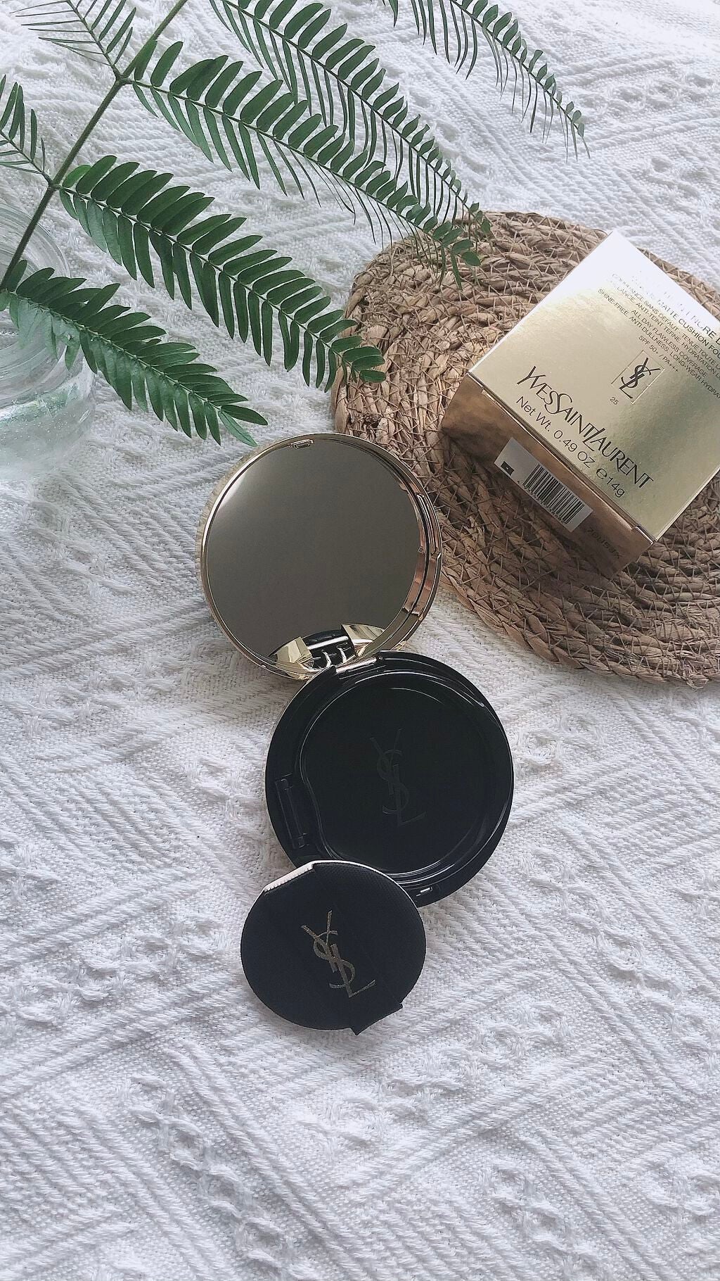 アンクル ド ポー ルクッションN/YVES SAINT LAURENT BEAUTE/クッションファンデーションを使ったクチコミ(2枚目)