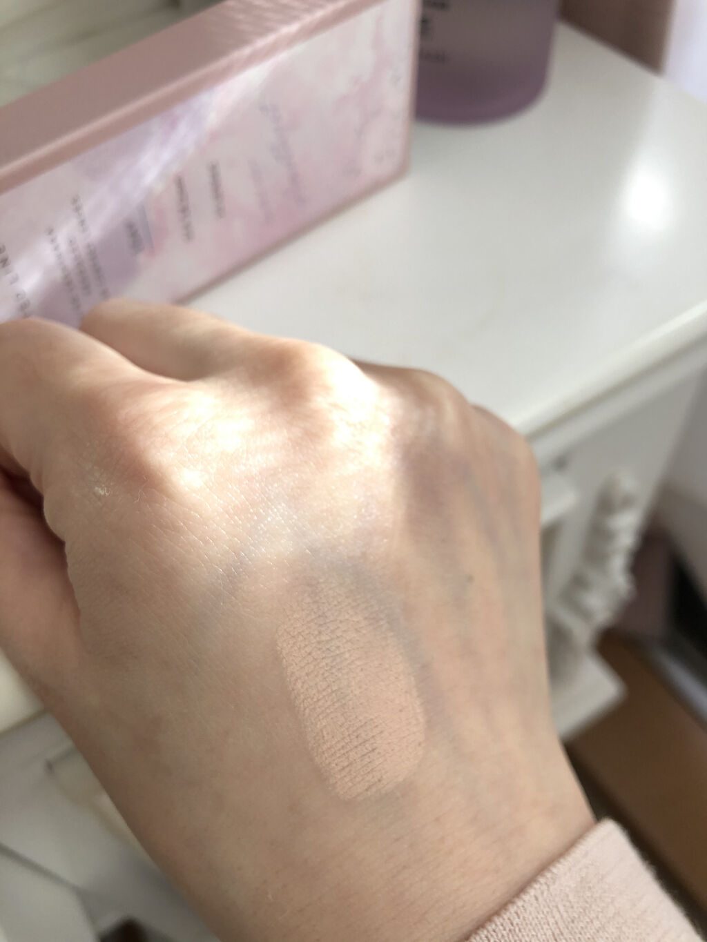 コンプリートフィットパウダースティックファンデーション/Amplitude/その他ファンデーションを使ったクチコミ（2枚目）