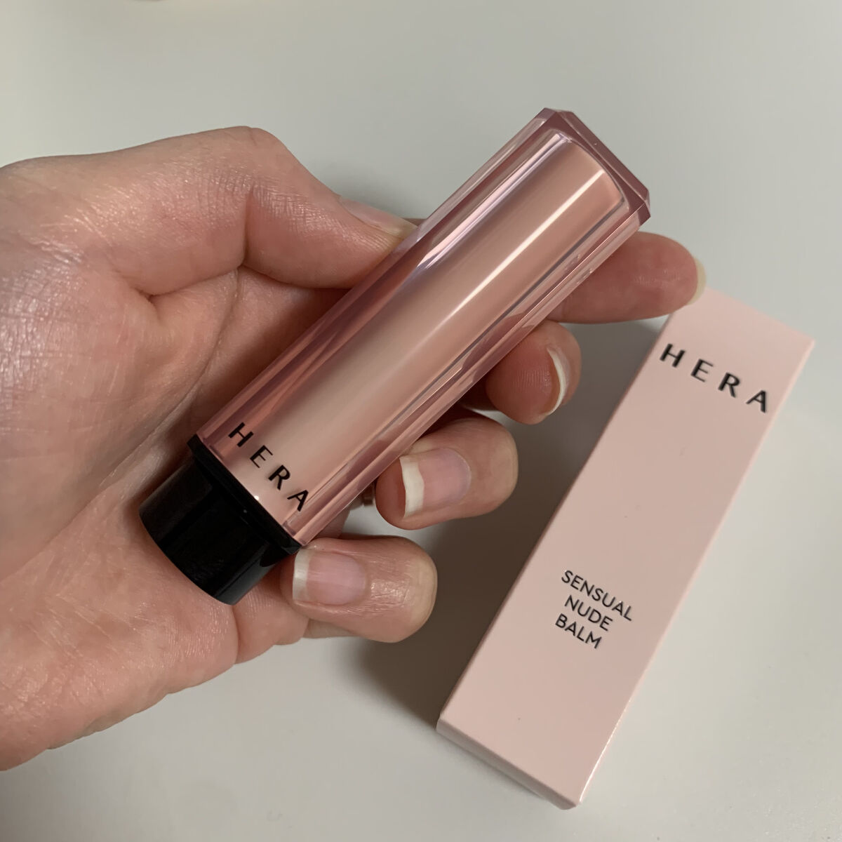 センシュアル ヌードバーム/HERA/リップバームを使ったクチコミ（1枚目）