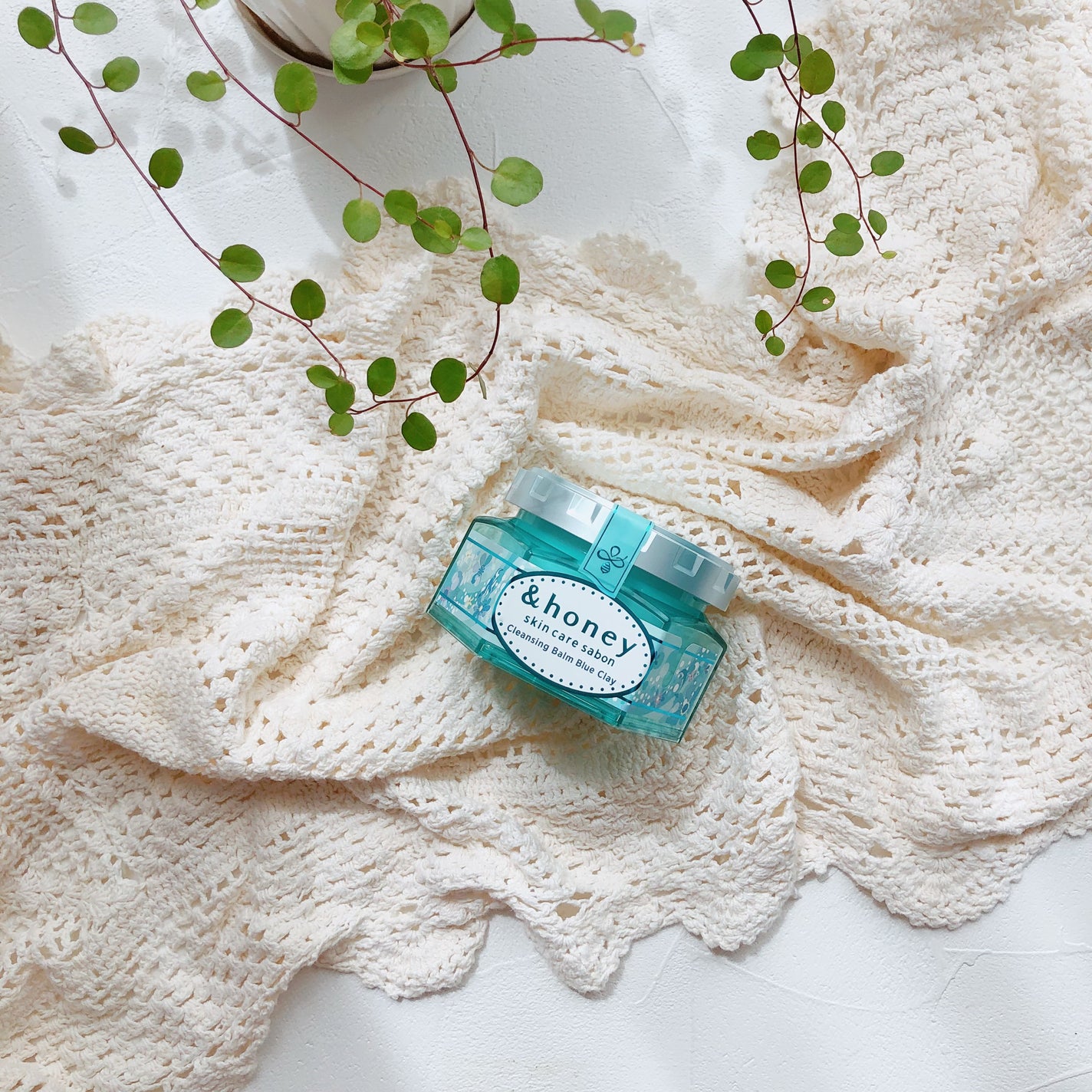 アンドハニー サボン クレンジングバーム ブルークレイ/&honey/クレンジングバームを使ったクチコミ(1枚目)