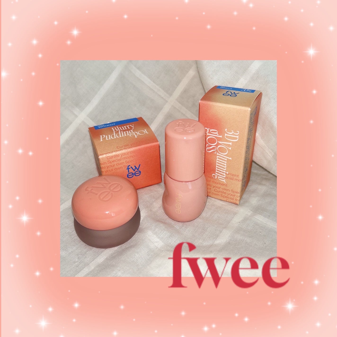 リップアンドチーク ブラーリープリンポット/fwee/口紅を使ったクチコミ(1枚目)