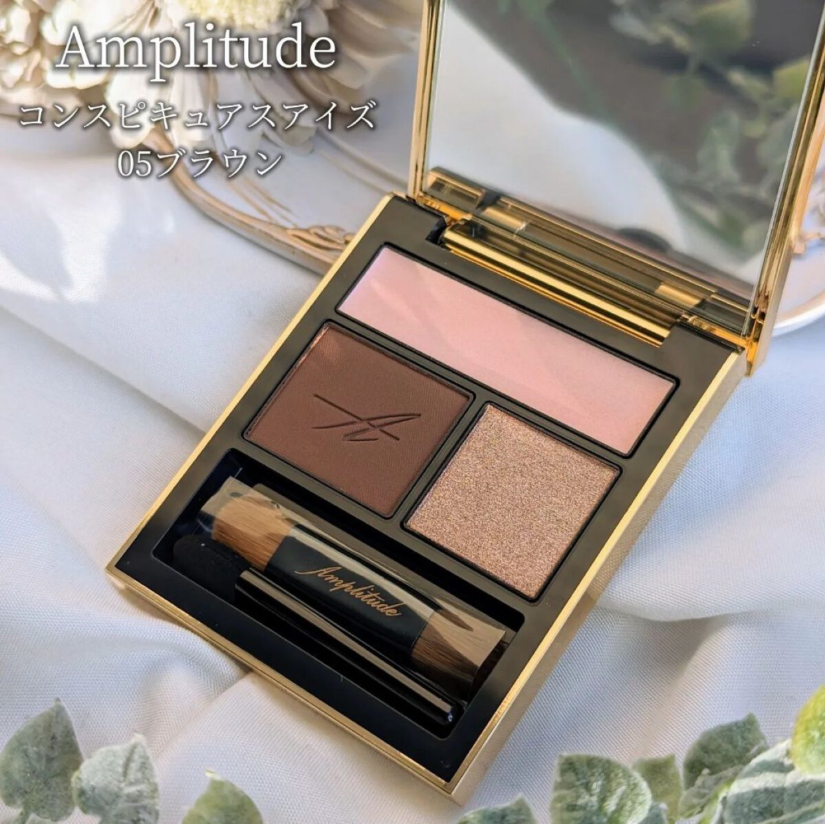 コンスピキュアス アイズ/Amplitude/アイシャドウパレットを使ったクチコミ（1枚目）