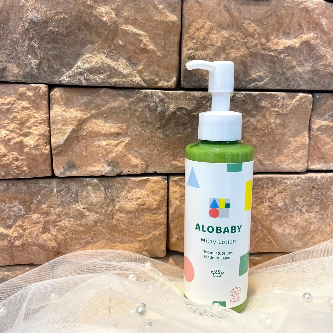 ミルクローション/ALOBABY/ボディミルクを使ったクチコミ（1枚目）
