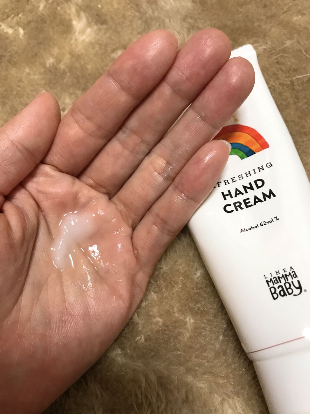 リフレッシングハンドクリーム/MammaBaby/ハンドクリームを使ったクチコミ（2枚目）