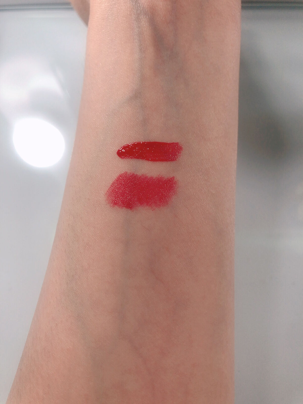 デュイフルウォーターティント/rom&nd/リップティントを使ったクチコミ（2枚目）