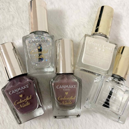 グロッシーコート/スキューズミー/オールインワンネイルを使ったクチコミ(2枚目)