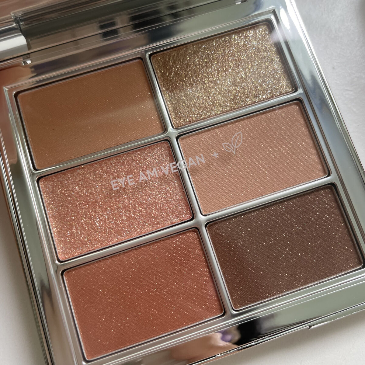 アイ ヴィーガン シアーパレット/AMUSE/アイシャドウパレットを使ったクチコミ（2枚目）