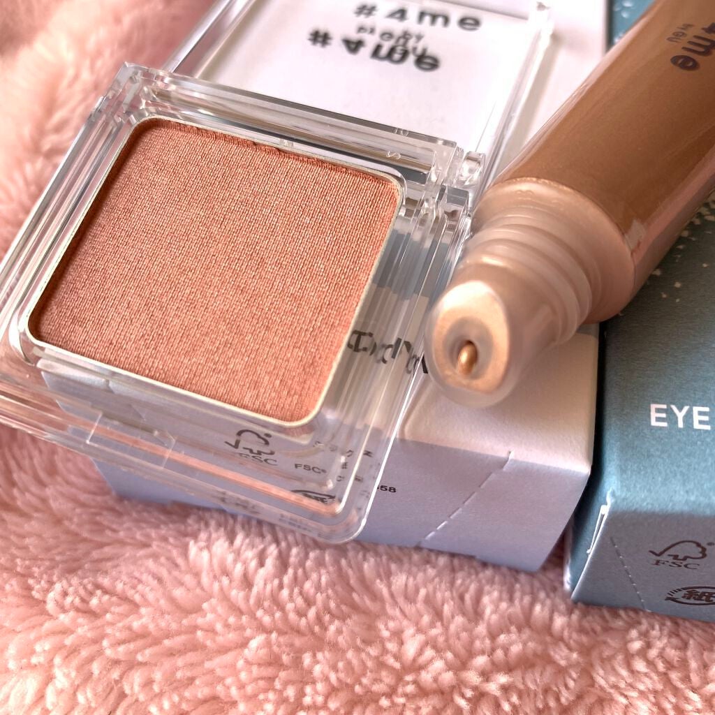 クリームアイシャドウ/#4me by GU/ジェル・クリームアイシャドウを使ったクチコミ(2枚目)