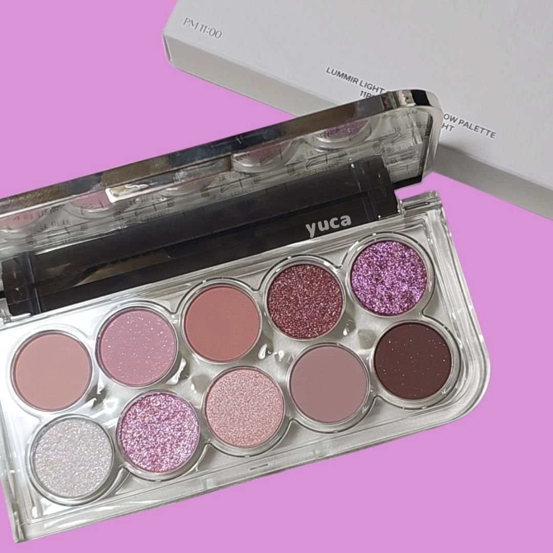 ライト オン アイズ シャドウ パレット 11PM 02 サマーナイト/Lummir/アイシャドウパレットを使ったクチコミ（1枚目）