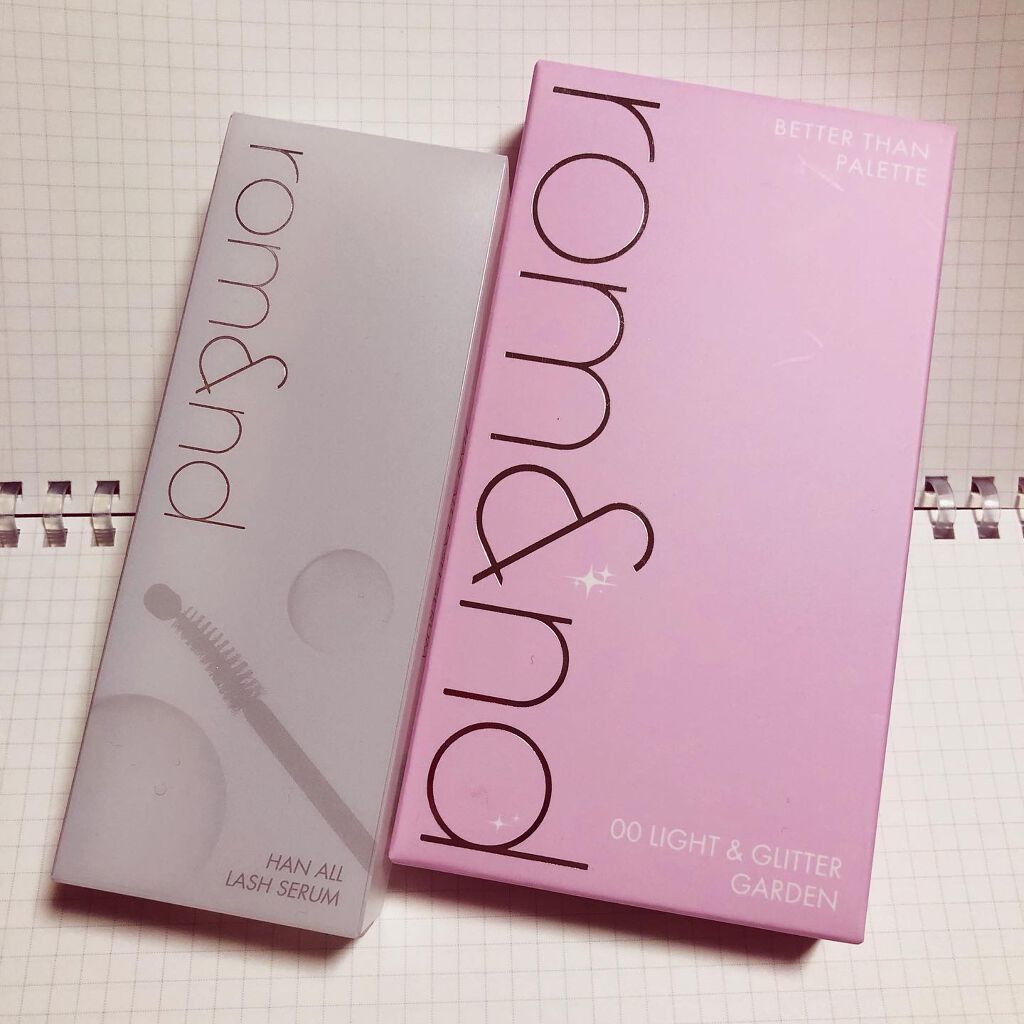 ハンオールラッシュセラム/rom&nd/まつげ美容液を使ったクチコミ（1枚目）