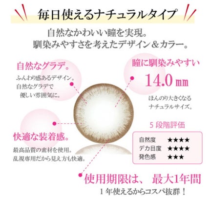 乱視カラコン/Lansy/カラーコンタクトレンズを使ったクチコミ(3枚目)