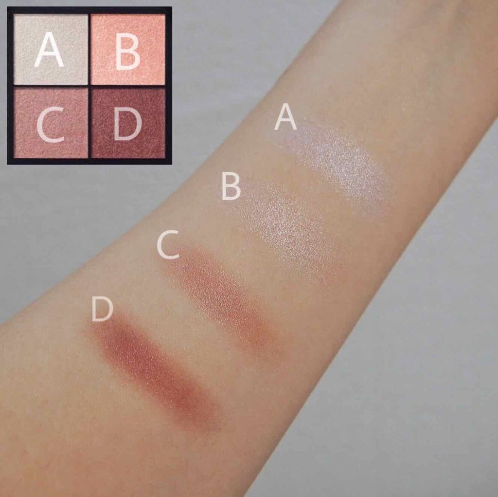 リアルクローズシャドウ/excel/アイシャドウパレットを使ったクチコミ(3枚目)