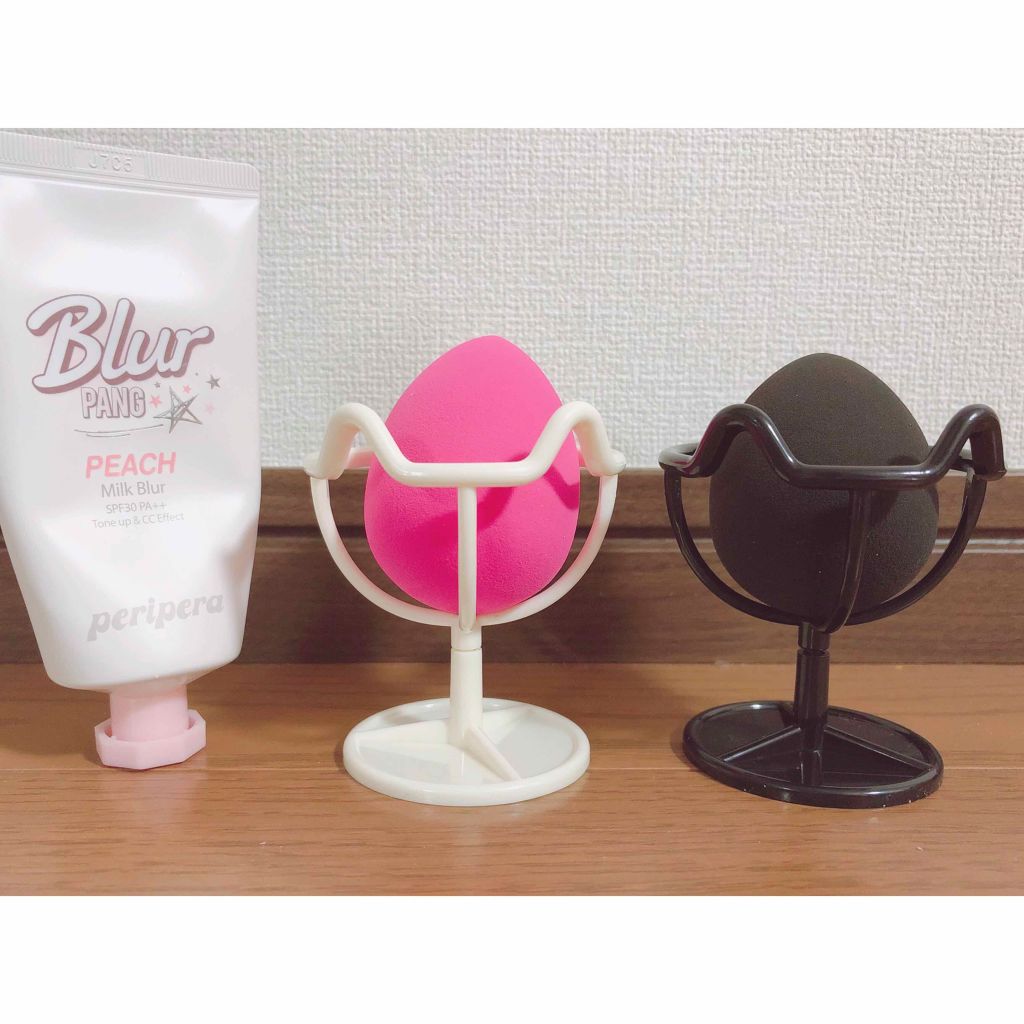 3Dパフスタンド/セリア/その他化粧小物を使ったクチコミ（1枚目）