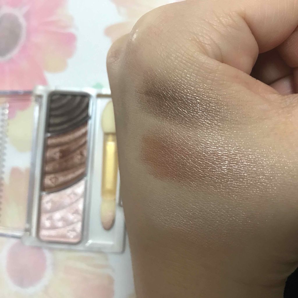 トーンアップアイシャドウ/CEZANNE/アイシャドウパレットを使ったクチコミ(2枚目)