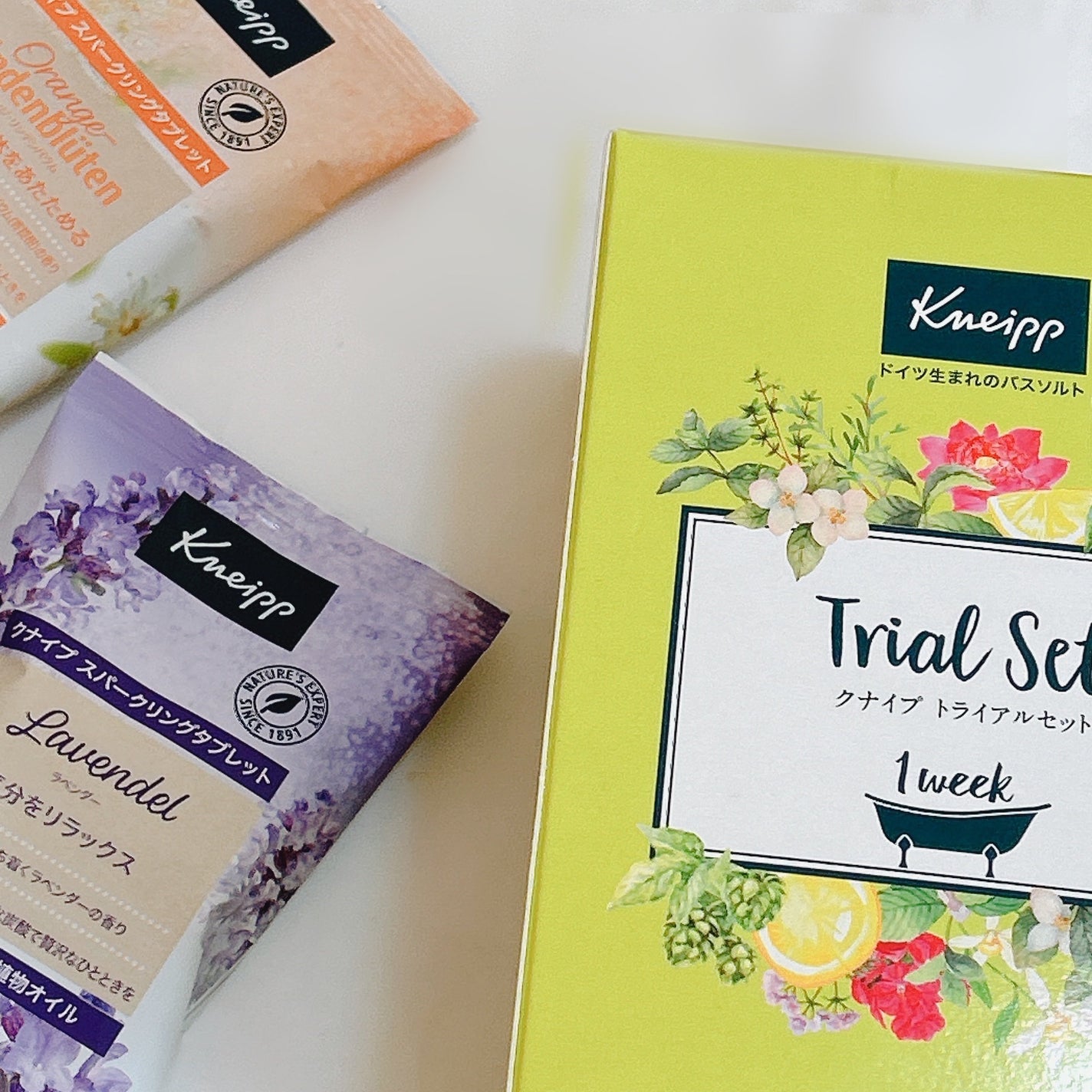 クナイプ グーテナハト バスソルト ホップ&バレリアンの香り/クナイプ/無機塩系入浴剤を使ったクチコミ(1枚目)