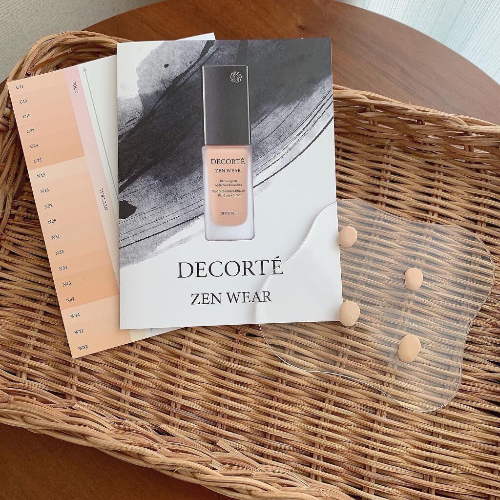 ゼン ウェア フルイド/DECORTÉ/リキッドファンデーションを使ったクチコミ（2枚目）