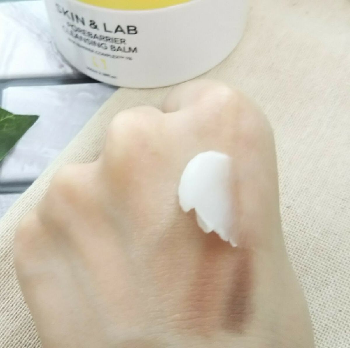 ポアバリアクレンジングバーム/SKIN&LAB/クレンジングバームを使ったクチコミ(3枚目)