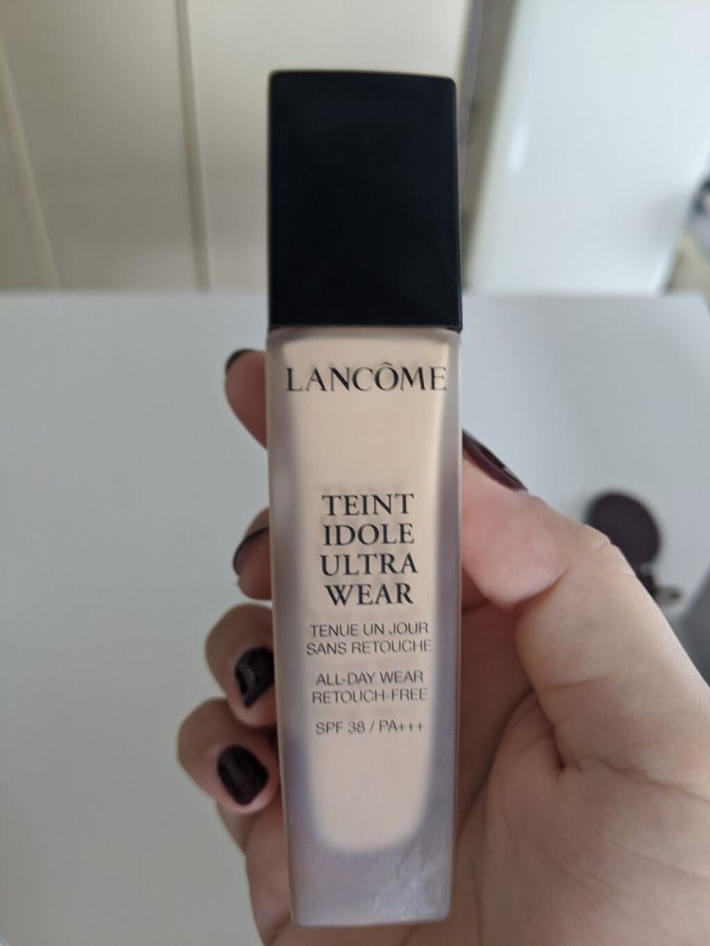 タンイドル ウルトラ ウェア リキッド/LANCOME/リキッドファンデーションを使ったクチコミ(1枚目)