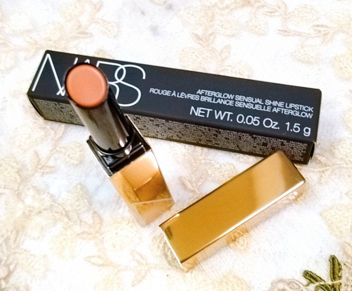 アフターグロー センシュアルシャイン リップスティック/NARS/口紅を使ったクチコミ(1枚目)