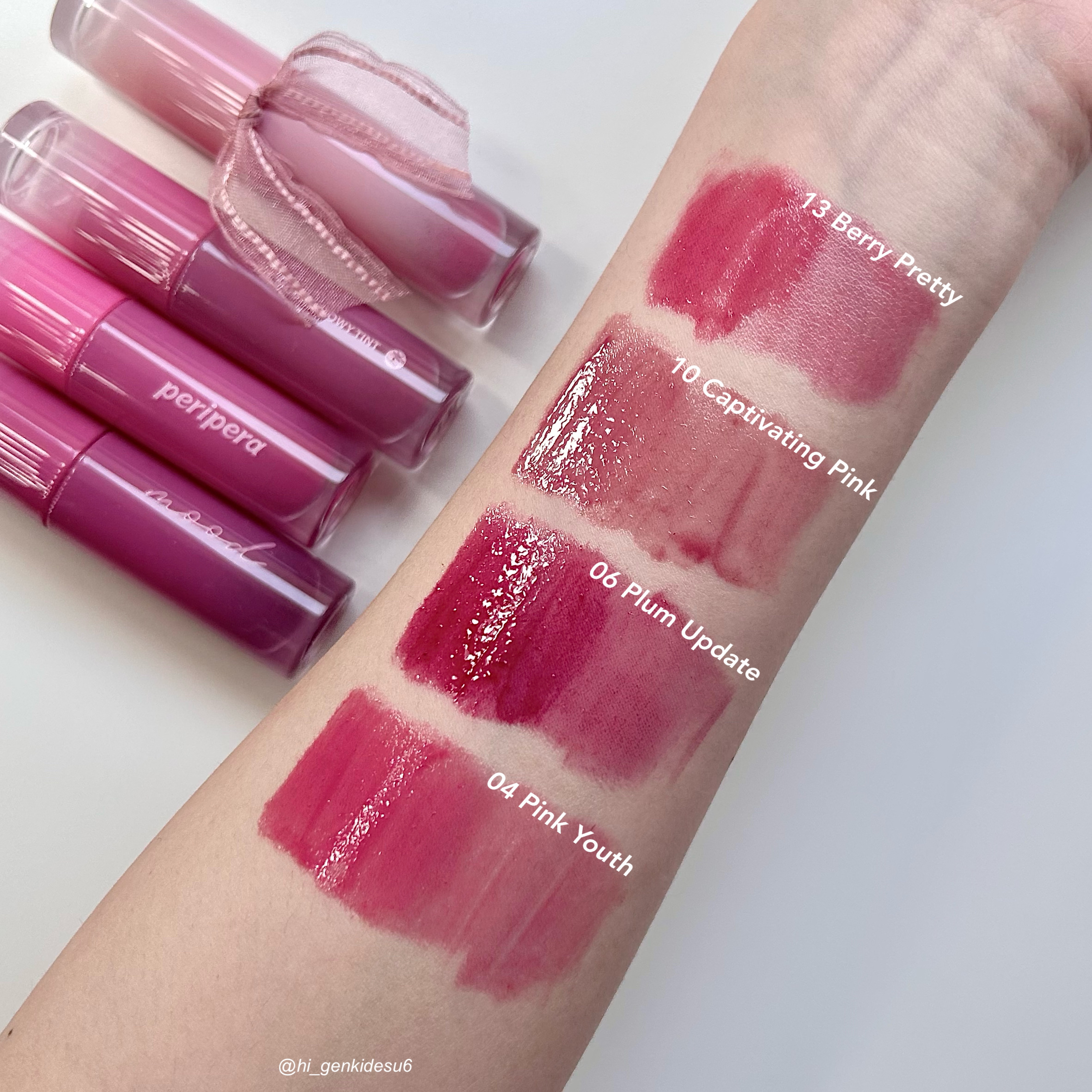 ペリペラ インク ムード グロイ ティント 13 BERRY PRETTY/PERIPERA/リップティントを使ったクチコミ（2枚目）