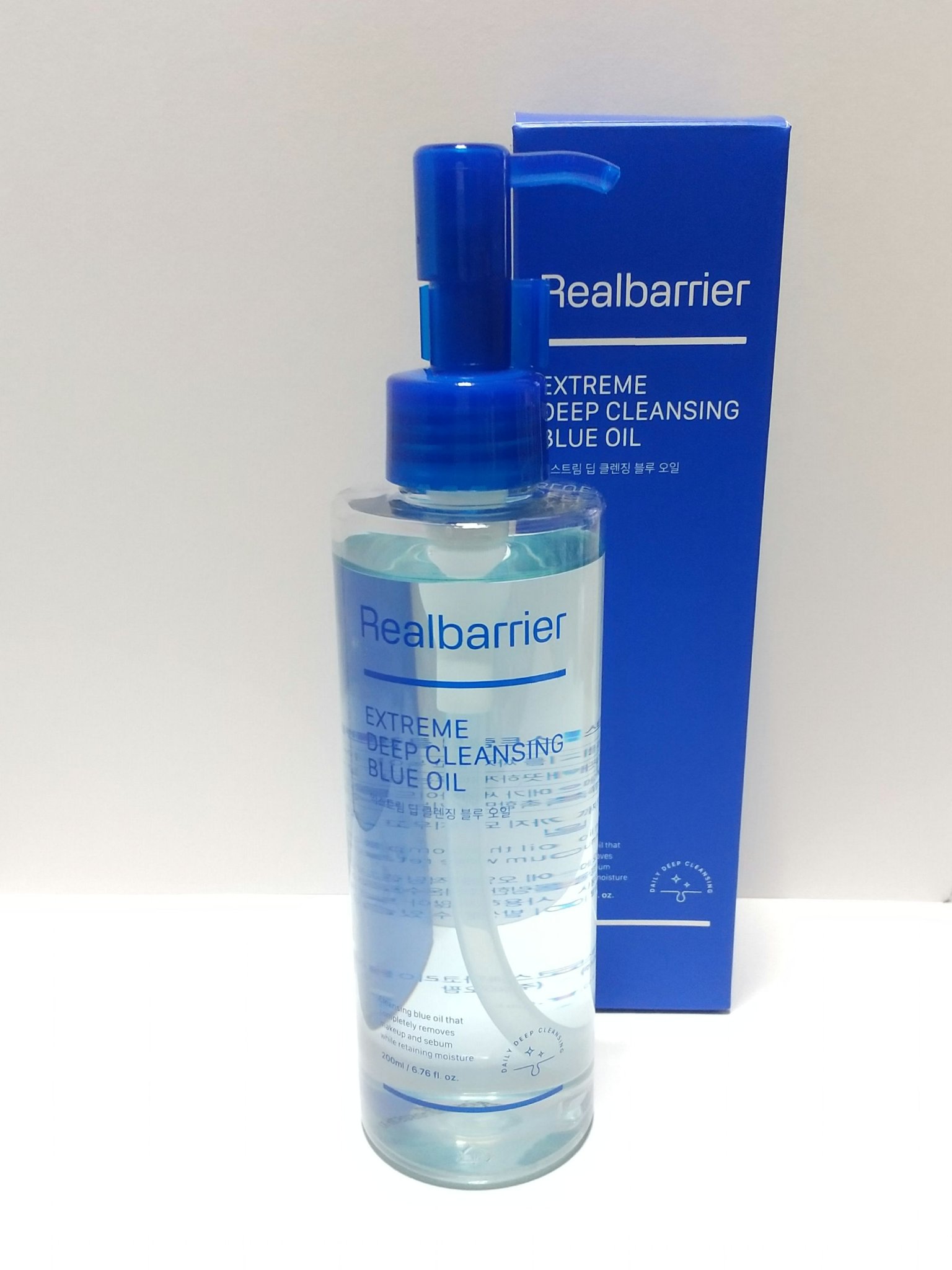 エクストリームディープクレンジングブルーオイル/Real Barrier/オイルクレンジングを使ったクチコミ（1枚目）