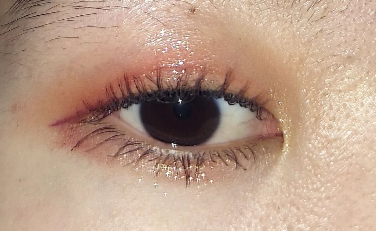 ホットアイラッシュカーラー グラマラスレッド/貝印/ホットビューラーを使ったクチコミ（3枚目）