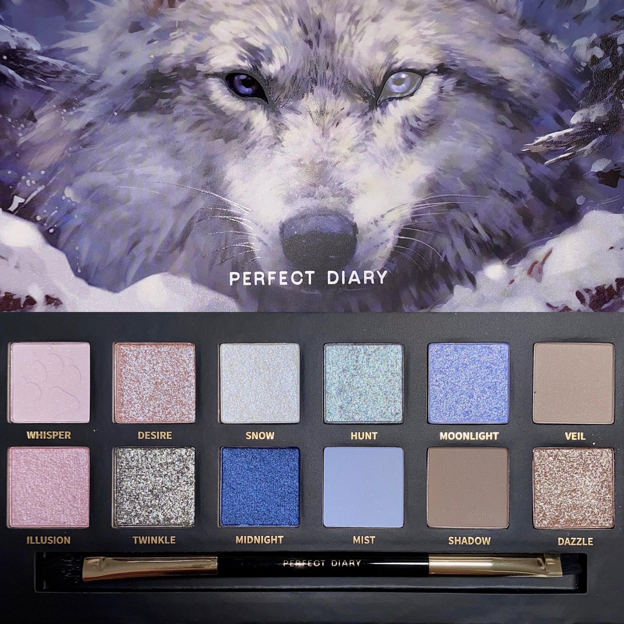 エクスプローラ12色 動物アイシャドウパレット｜PERFECT DIARYの口コミ