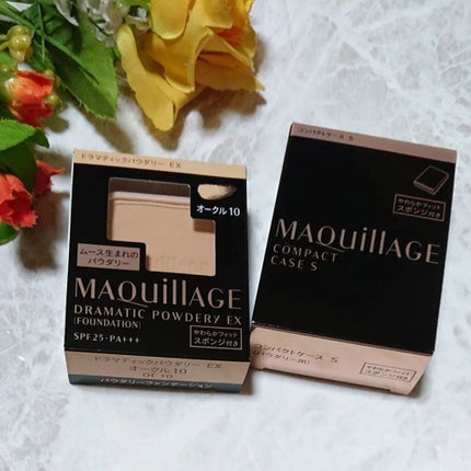ドラマティックパウダリー EX/マキアージュ/パウダーファンデーションを使ったクチコミ(1枚目)