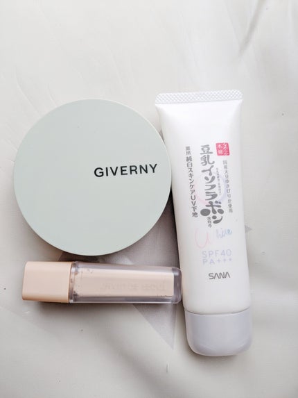 ジヴェルニー 密着カバークッション/GIVERNY/クッションファンデーションを使ったクチコミ(1枚目)