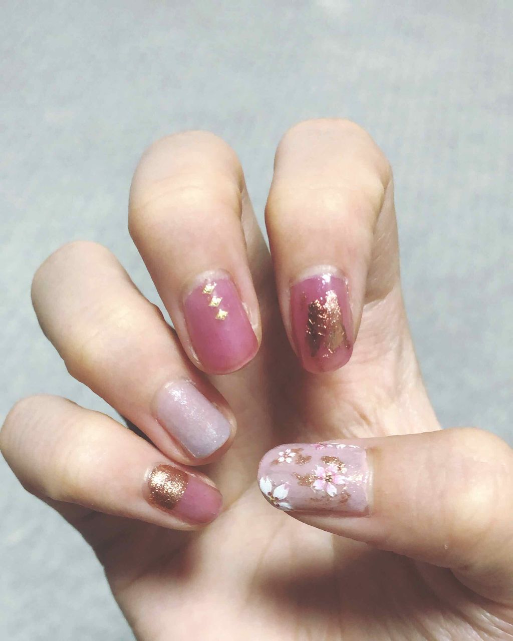 ネイルシール/DAISO/ネイルシールを使ったクチコミ（2枚目）