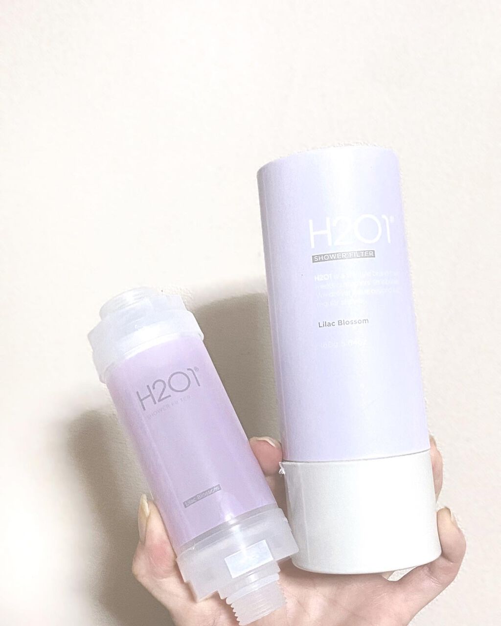 ビタミンシャワーフィルター ライラックブロッサム/H2O1/その他を使ったクチコミ(1枚目)