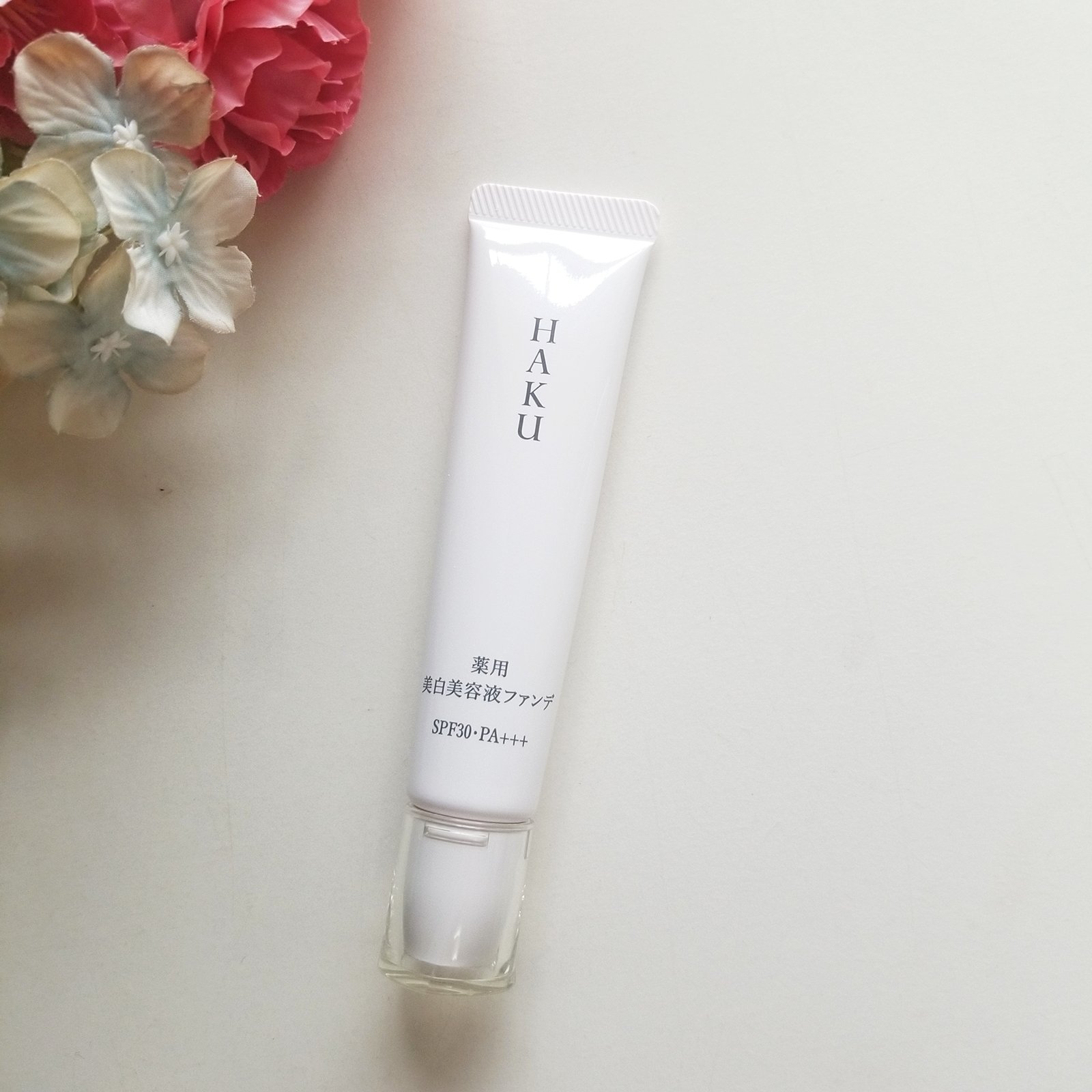 薬用 美白美容液ファンデ（医薬部外品）/HAKU/クリーム・エマルジョンファンデーションを使ったクチコミ（2枚目）