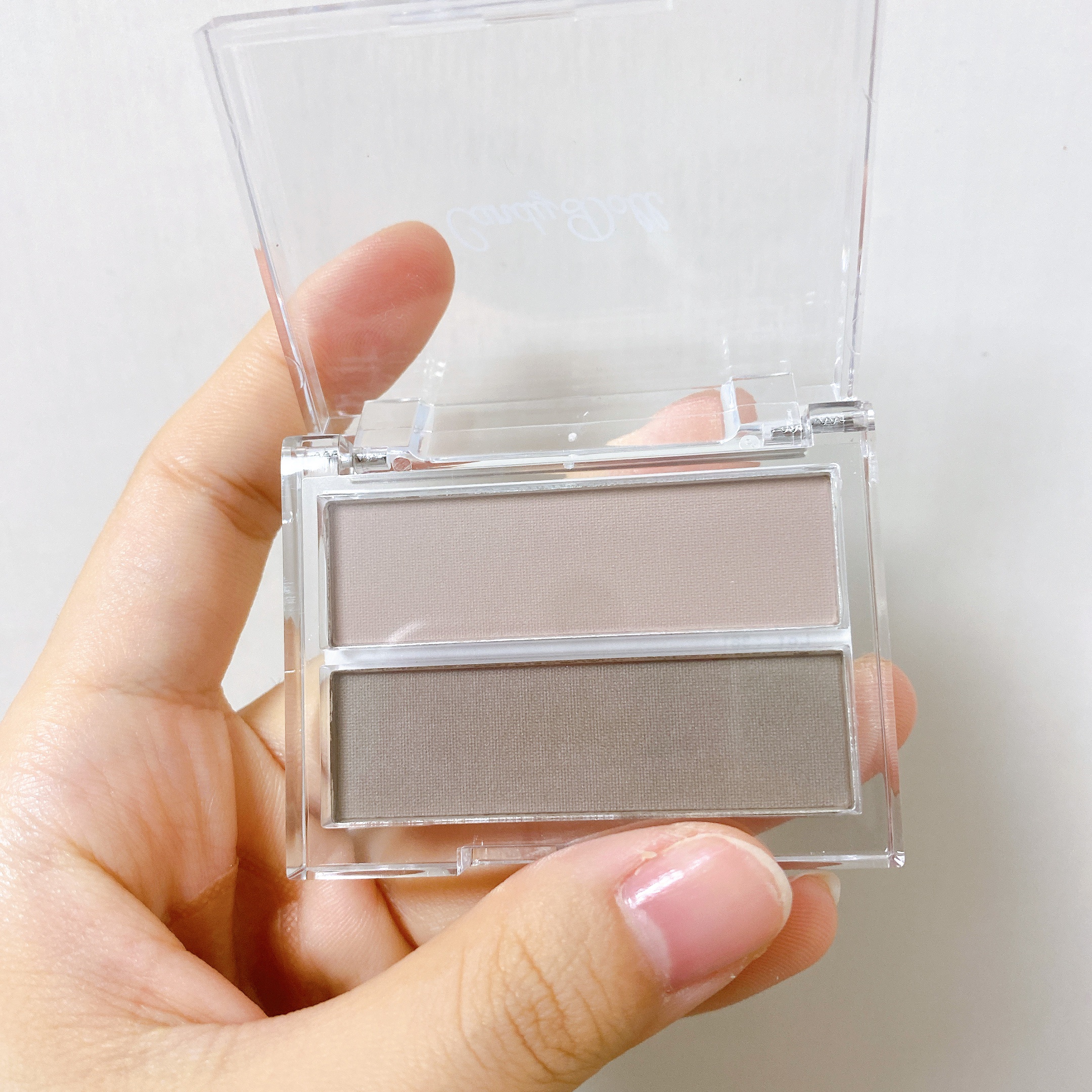 CandyDoll シェーディングパレットのクチコミ「\CandyDoll シェーディングパレット/

01　ソフトグレージュ

02　ディープグレ.....」（3枚目）