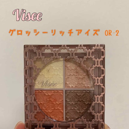グロッシーリッチ アイズ N/Visée/アイシャドウパレットを使ったクチコミ(1枚目)
