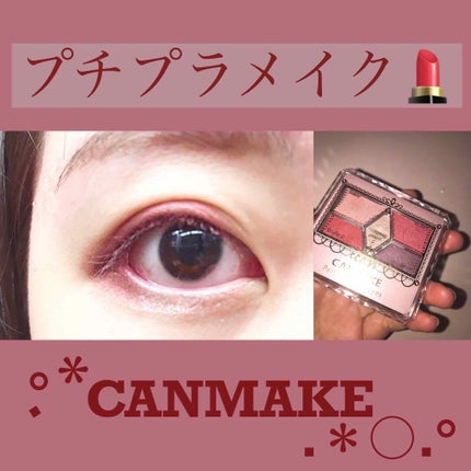 【旧品】パーフェクトスタイリストアイズ/キャンメイク/アイシャドウパレットを使ったクチコミ(1枚目)