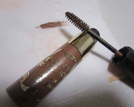 カラーリングアイブロウ/ヘビーローテーション/眉マスカラを使ったクチコミ(2枚目)