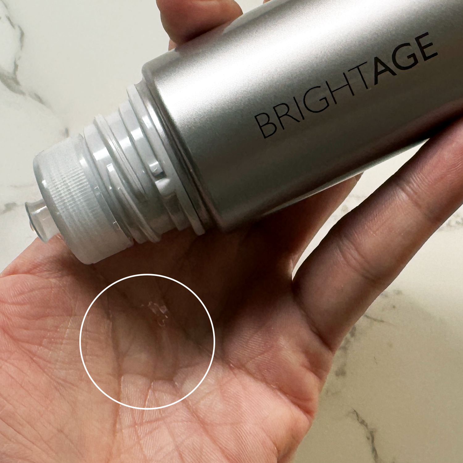 リフトホワイト ローション モイスト/BRIGHTAGE/化粧水を使ったクチコミ（2枚目）