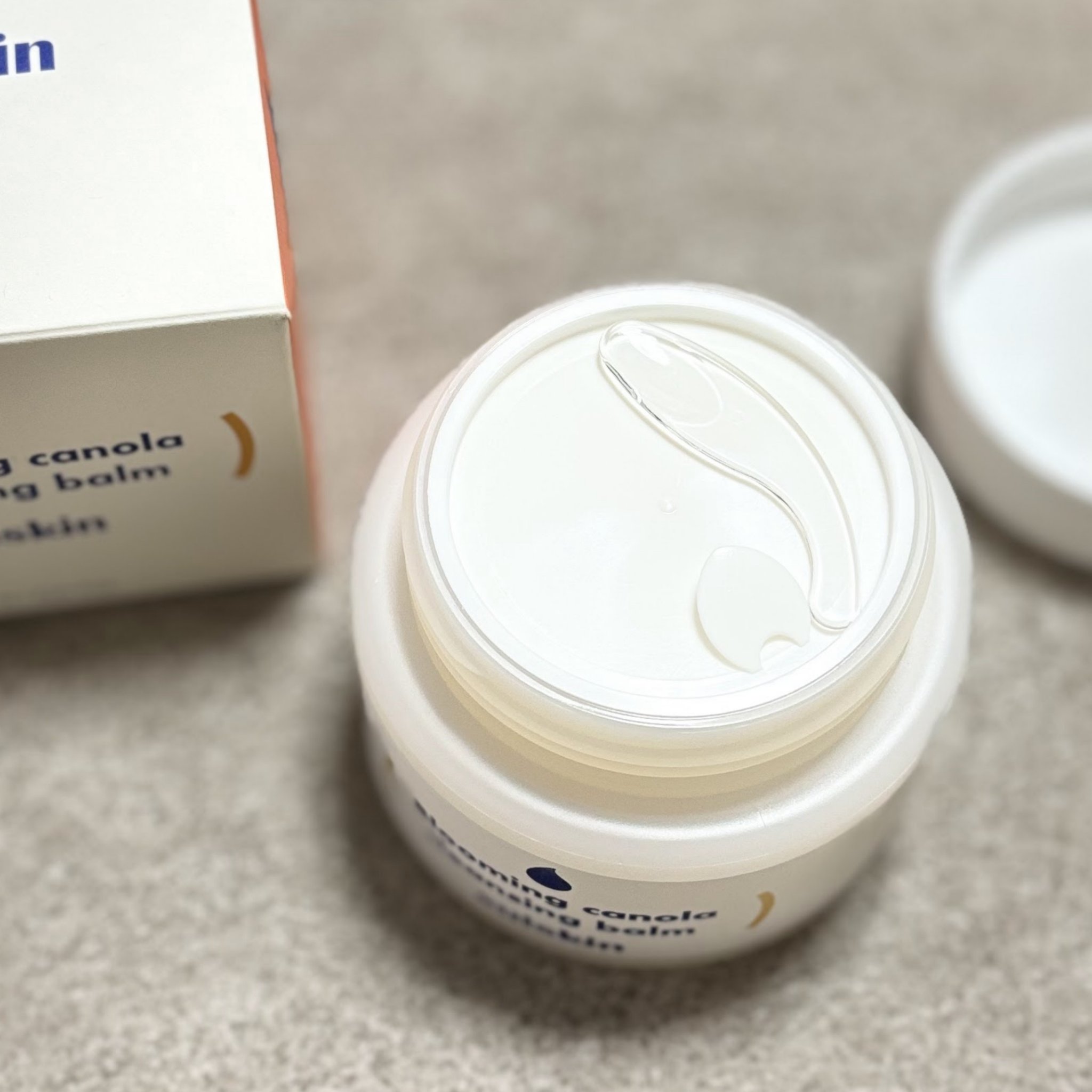 Blooming canola cleansing balm/suiskin/クレンジングバームを使ったクチコミ（2枚目）