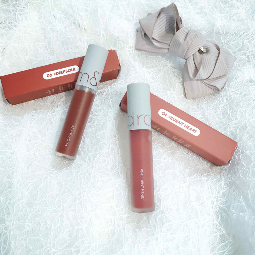 ゼロベルベットティント/rom&nd/リップティントを使ったクチコミ（2枚目）