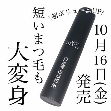 クライマックス エクストリーム マスカラ/NARS/マスカラを使ったクチコミ（1枚目）