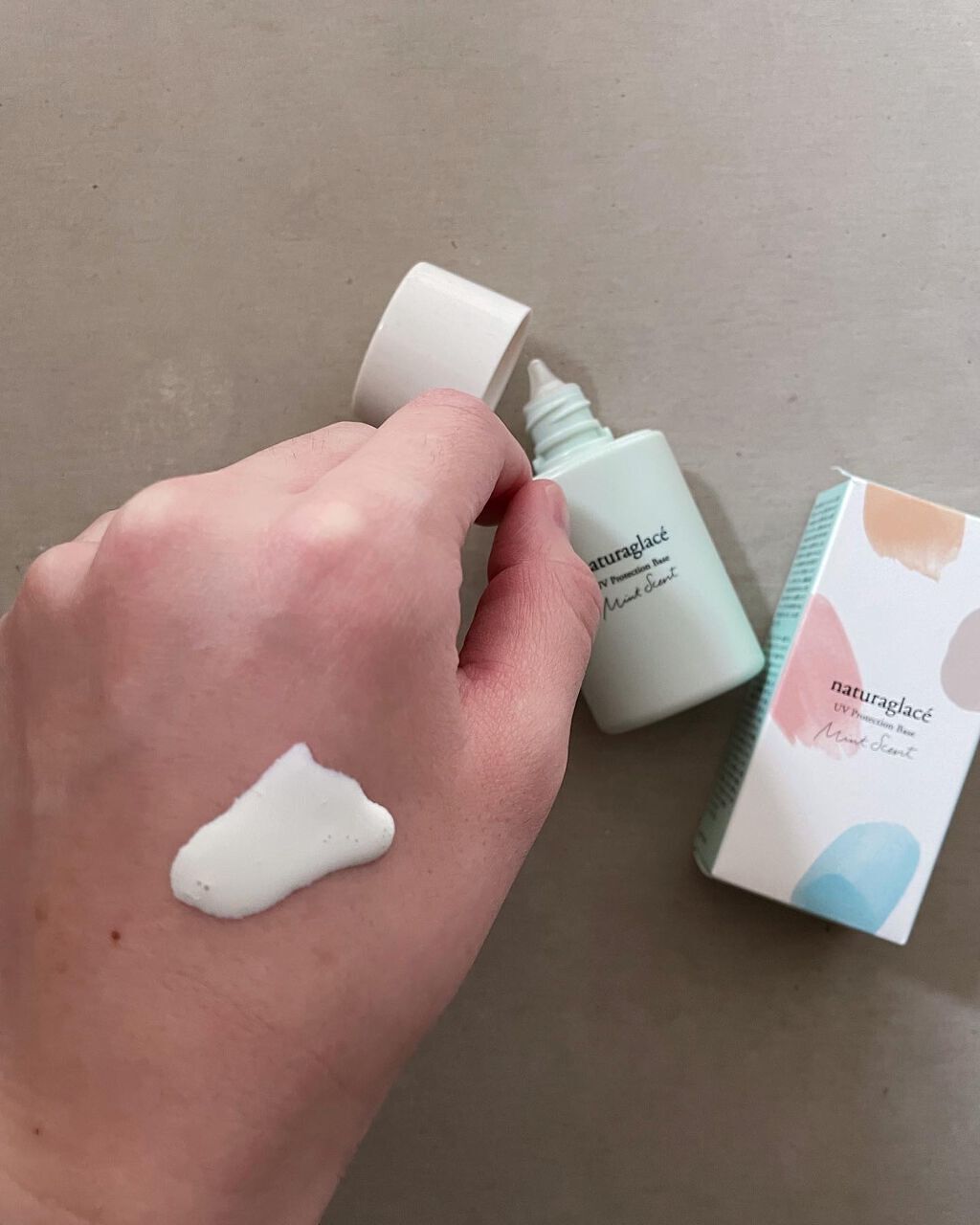 UVプロテクションベースＭ		/ナチュラグラッセ/日焼け止めミルクを使ったクチコミ（2枚目）