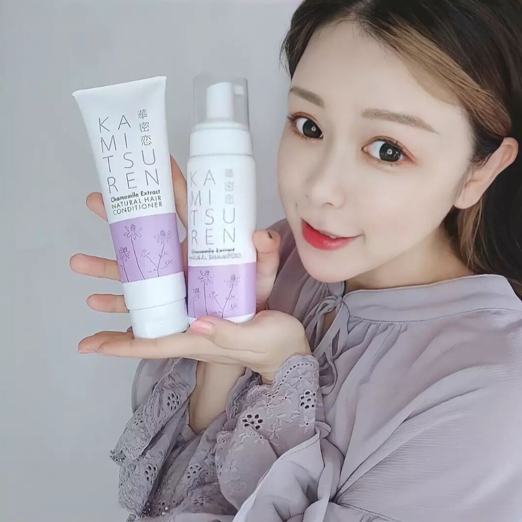 ナチュラルシャンプー/ヘアコンディショナー/華密恋/市販シャンプーを使ったクチコミ(7枚目)